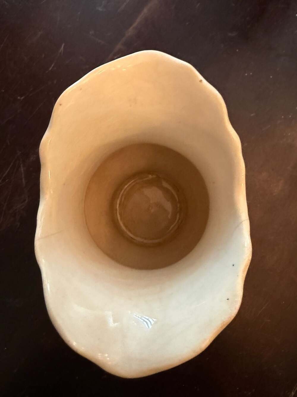 Vintage Anchor Pottery J.E.M. Trenton NJ Floral Creamer Pitcher - Picture 5 of 10